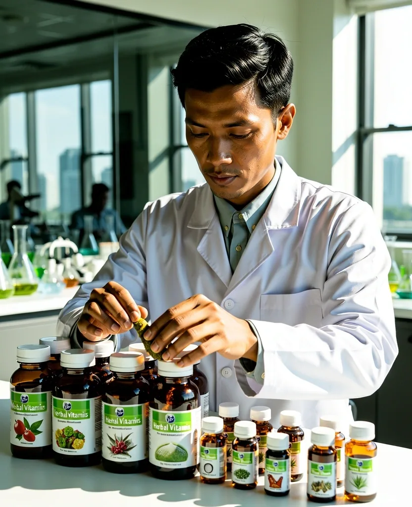 Laboratory process at Perkasa Indo
